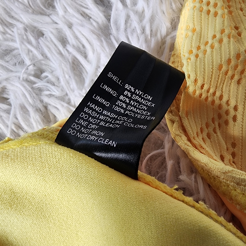 Yellow Triangle Bikini Set - Picture 9 of 11